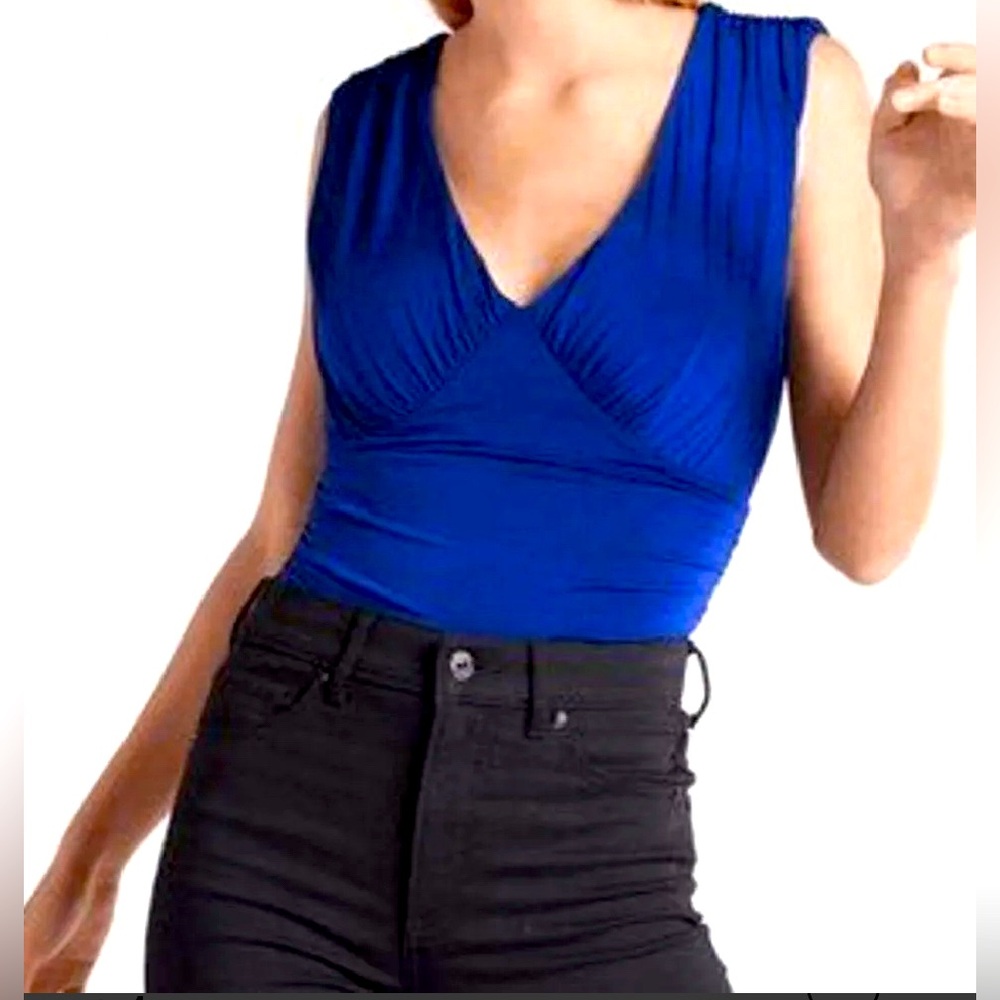Express Women's Royal Blue Bodysuit